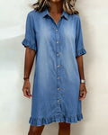 ✨✨LAST DAY SAVE 49% ⏰Denim Mini Dress