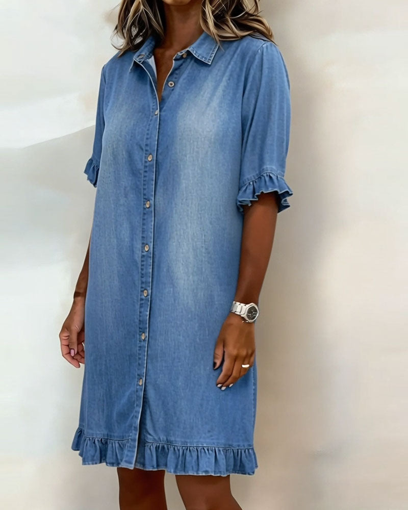 ✨✨LAST DAY SAVE 49% ⏰Denim Mini Dress